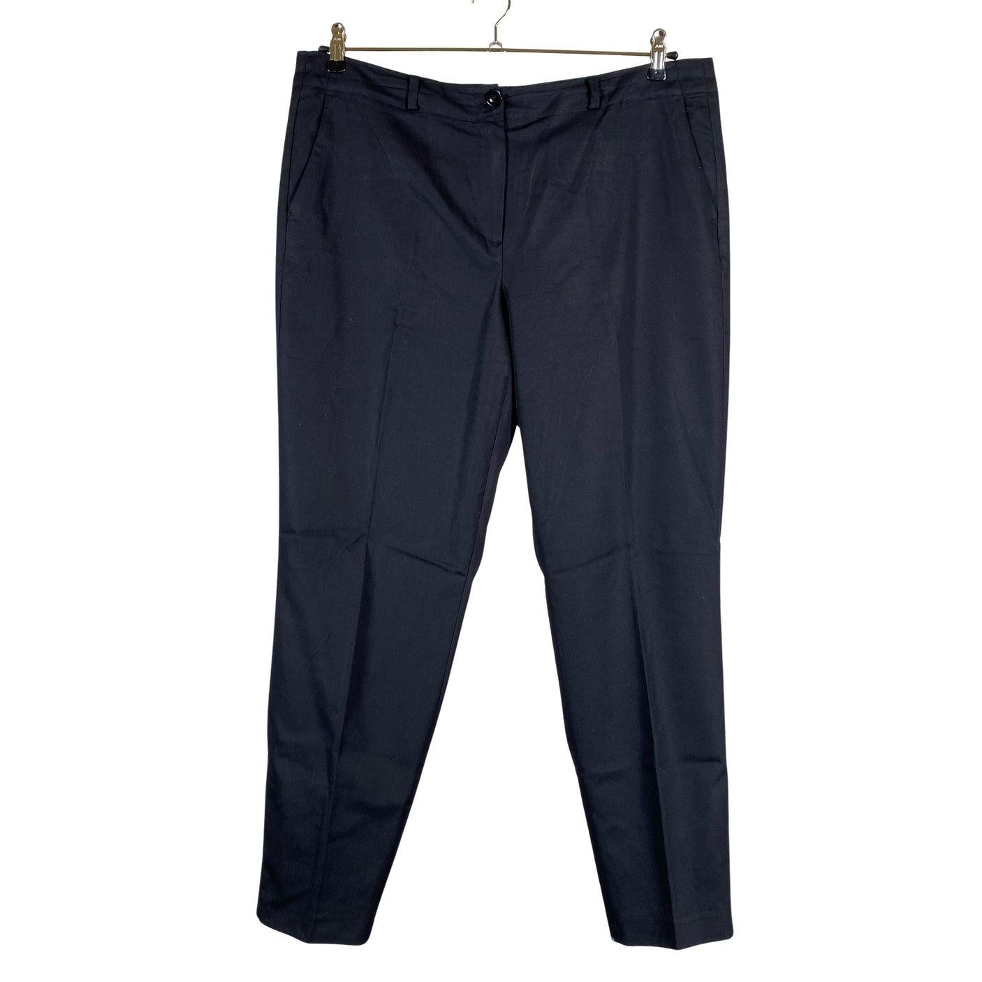 Unisex Gerry Weber - Straight leg trousers, size 46 - Black (1)