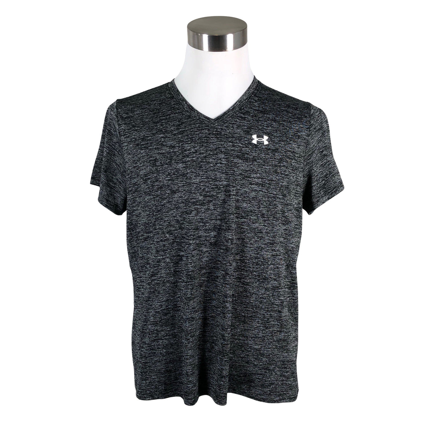 Unisex Under Armour - Sports shirt, short sleeve, size L - Gray (1)