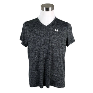 Unisex Under Armour - Sports shirt, short sleeve, size L - Gray (1)
