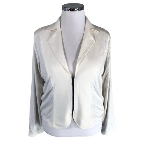 Unisex NP Collection - Sweat jacket, size 44 - Natural white ()