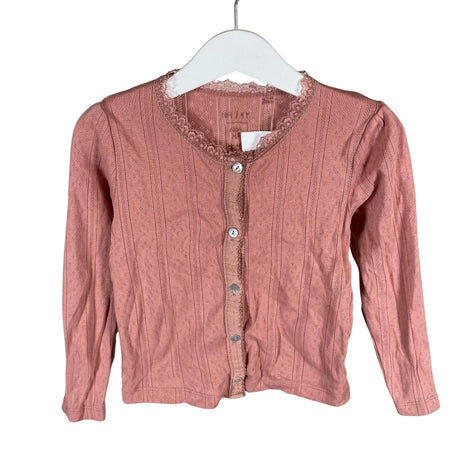 Unisex Noa Noa - Cardigan, size 98 - 104 - Light pink ()