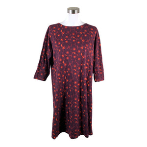 Unisex Marimekko - Tricot dress, size 40 - Wine red (1)