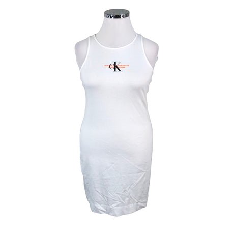 Unisex Calvin Klein - Tricot dress, size 42 - White ()