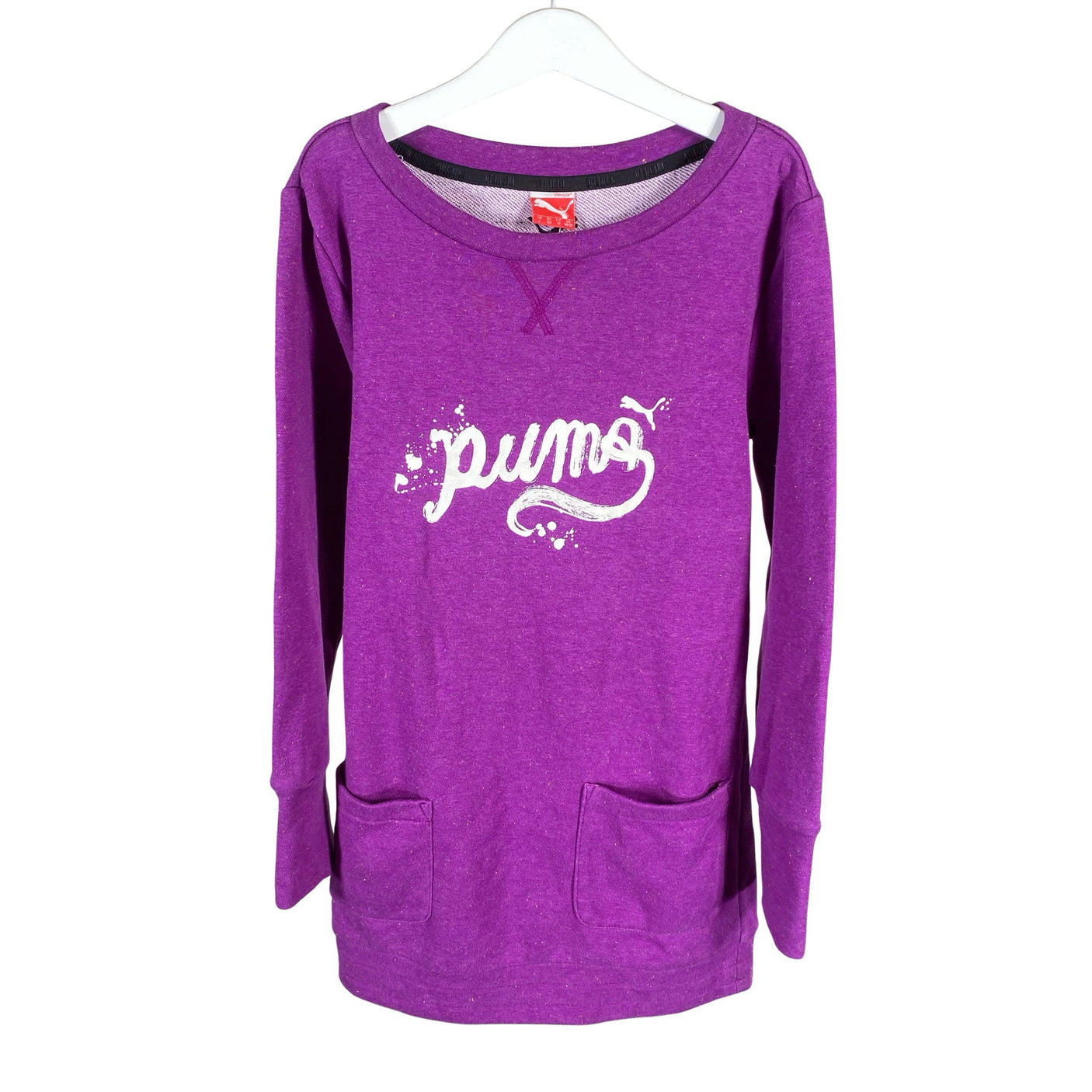 Unisex Puma - Sweatshirt dress, size 146 - 152 - Violet (1)