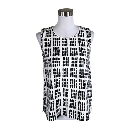 Unisex Nanso - Tricot tank top, size 40 - White ()