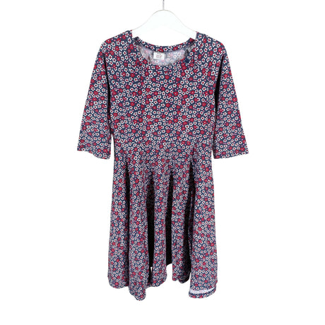 Unisex Polarn O. Pyret - Tricot dress, size 134 - 140 - Blue ()