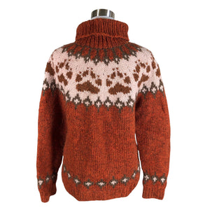 Unisex Handmade - Sweater, size 40 - Orange (2)