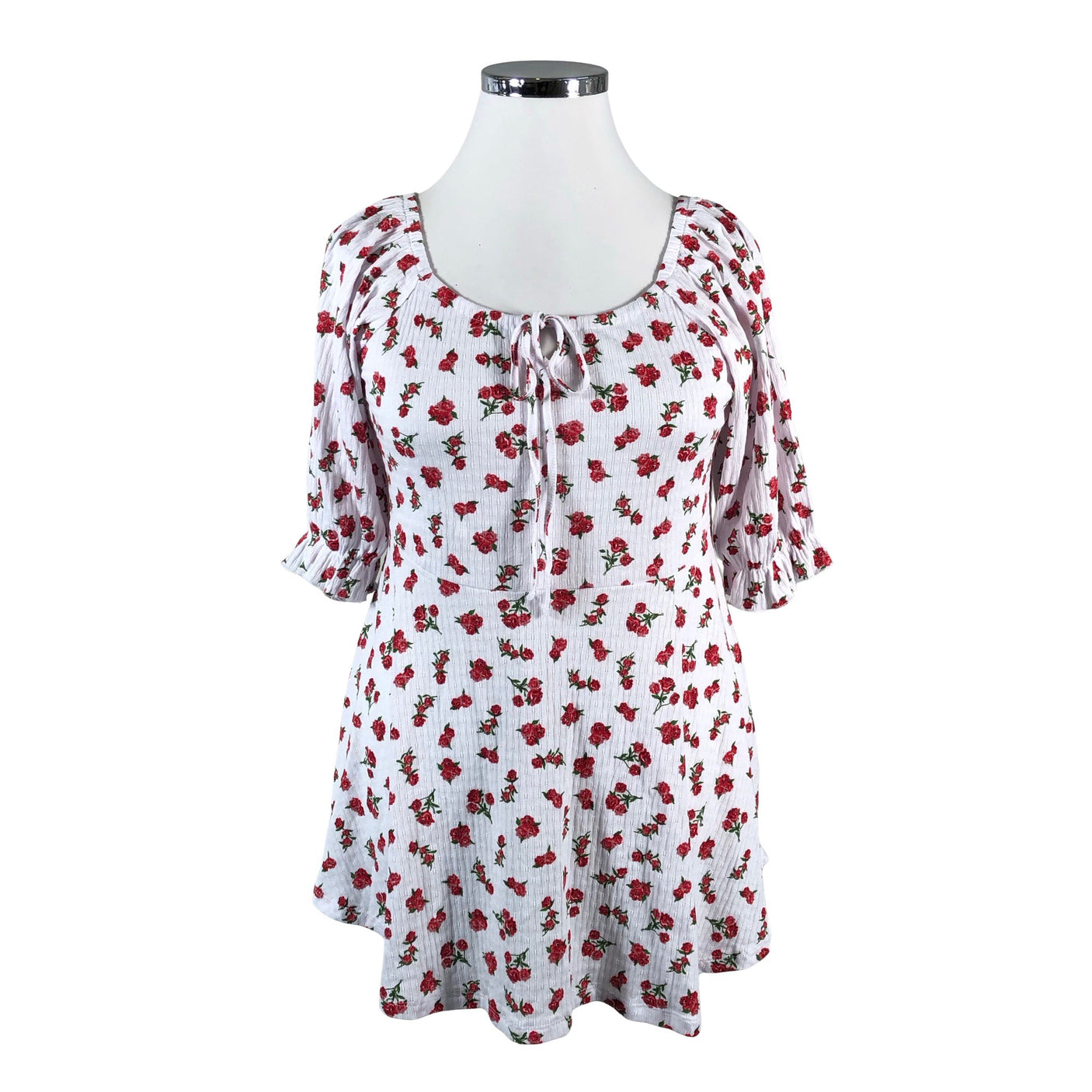 Unisex Yours - Tricot dress, size 42 - White (1)