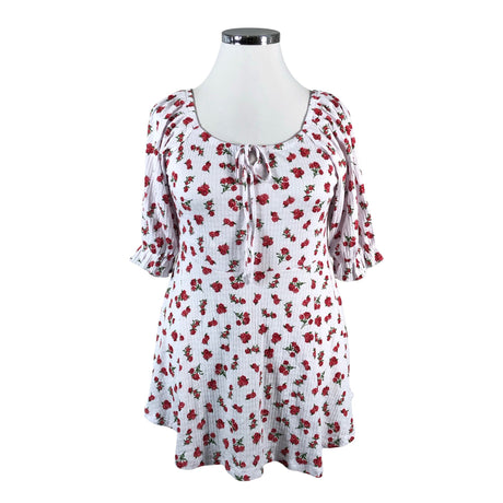 Unisex Yours - Tricot dress, size 42 - White ()
