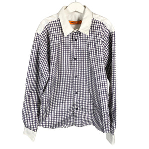 Unisex Ewald - Collared shirt, size 158 - 164 - White (1)