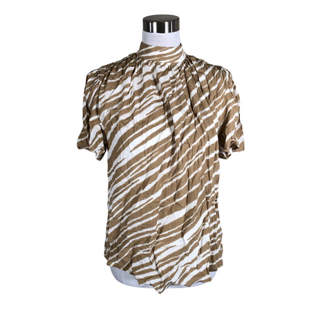 Unisex Habitual - Short-sleeved blouse, size 38 - Brown ()