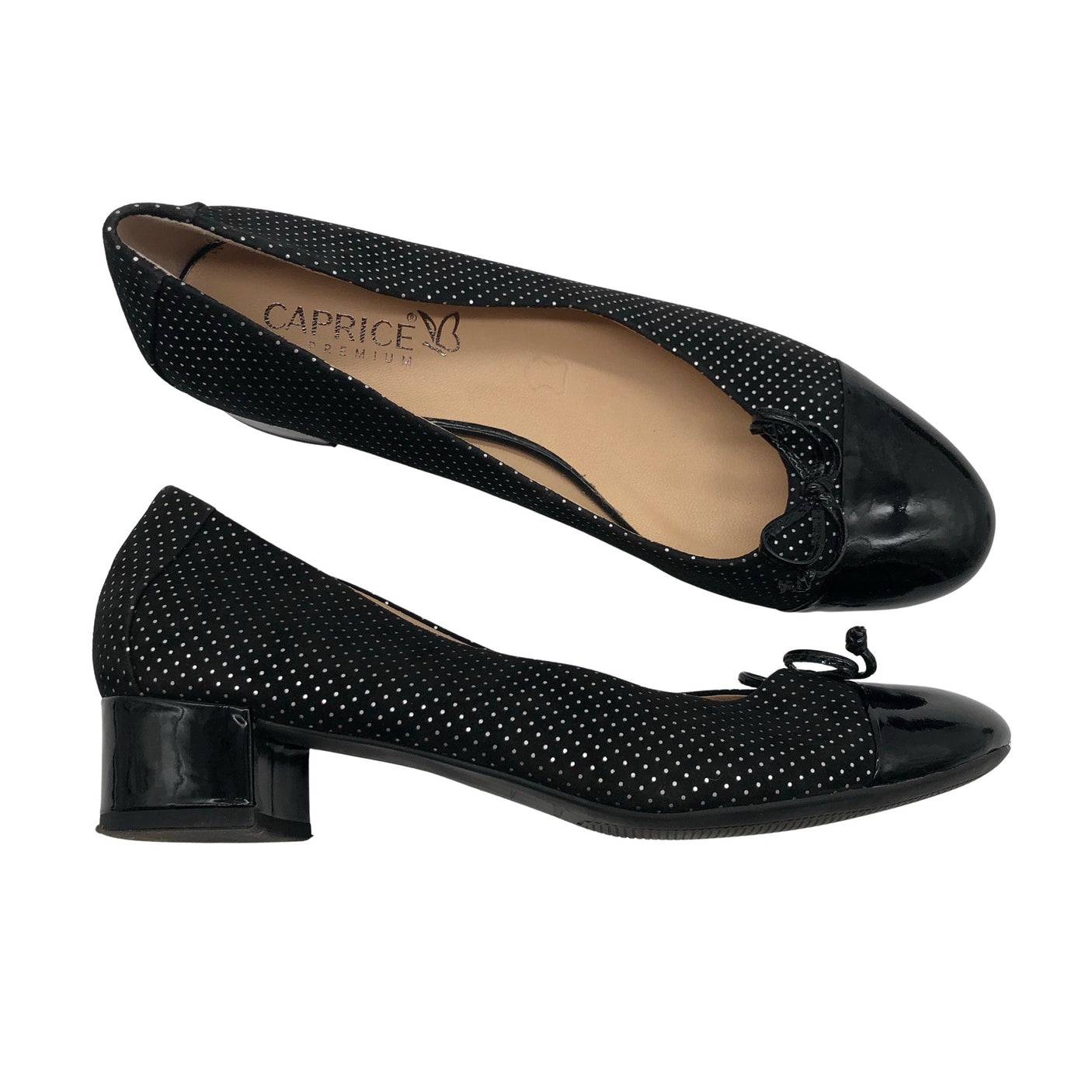 Unisex Caprice - High heels, size 39 - Black (1)