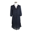 Unisex Laura Clement - Schiffon dress, size 38 - Blue ()