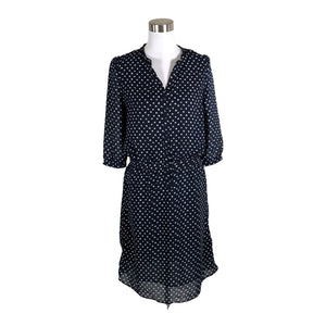 Unisex Laura Clement - Schiffon dress, size 38 - Blue (1)