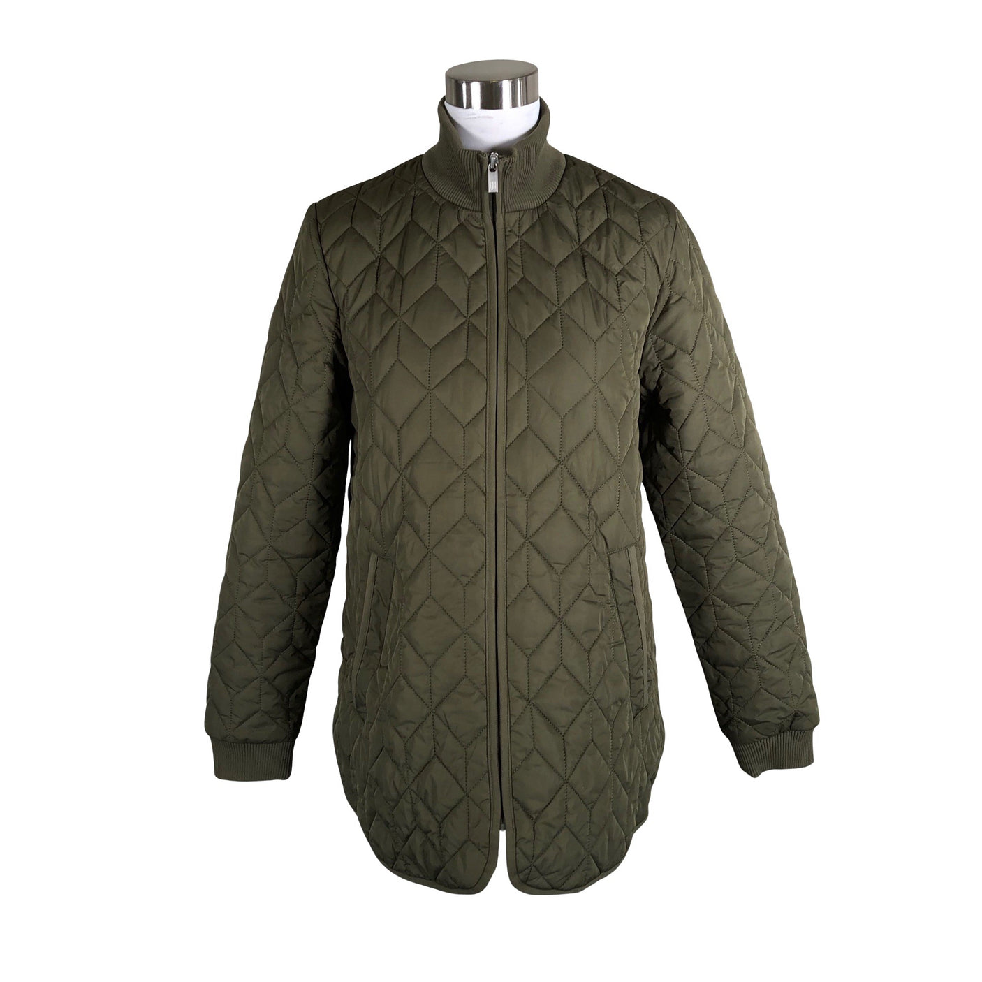 Unisex Ilse Jacobsen - Quilted jacket, size 38 - Green (1)