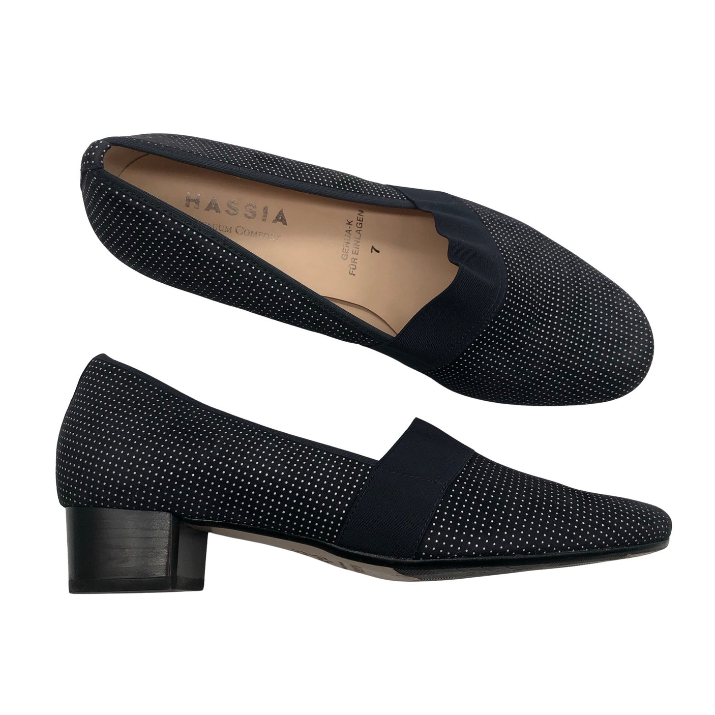 Unisex Hassia - High heels, size 41 - Blue (1)