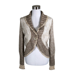 Unisex Kello - Cardigan, size 40 - Brown (1)