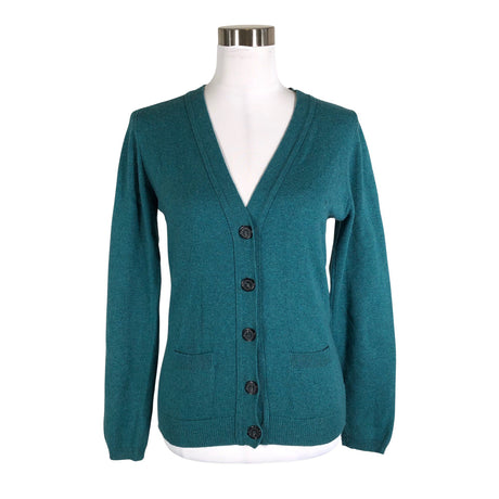 Unisex Brora - Cardigan, size 38 - Turquoise ()