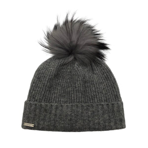 Unisex Seeberger - Winter beanie, size 52 - 54 cm - Gray (1)