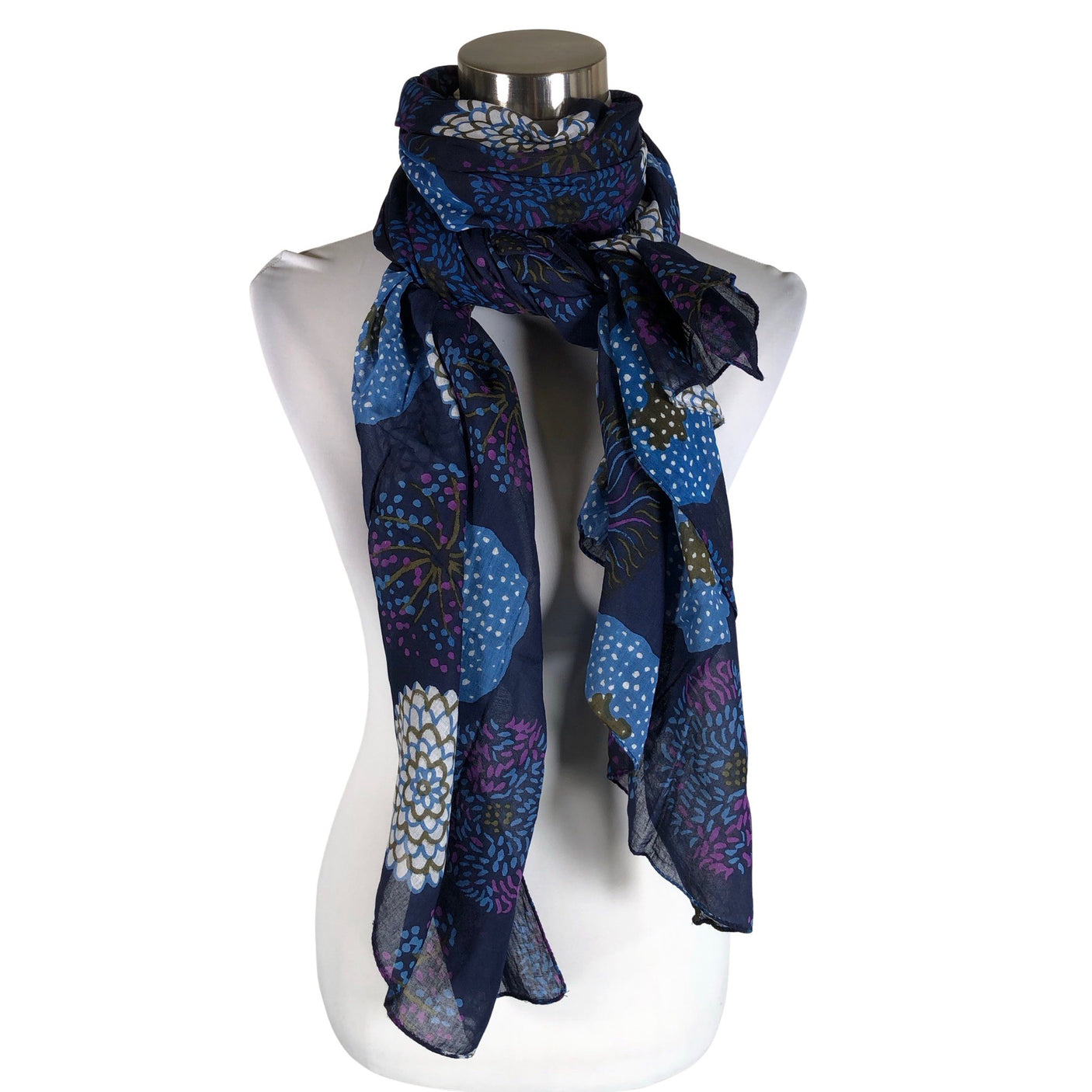 Unisex Marimekko - Scarf, size Maxi - Blue (1)
