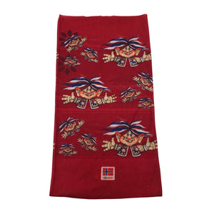Unisex Norway - Circle scarf, size Mini - Red (1)