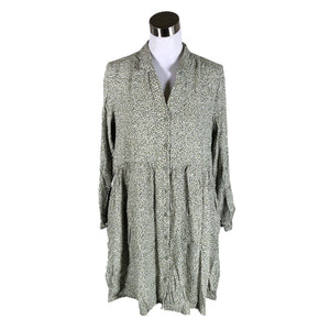 Unisex Esprit - Schiffon dress, size 38 - Green (1)
