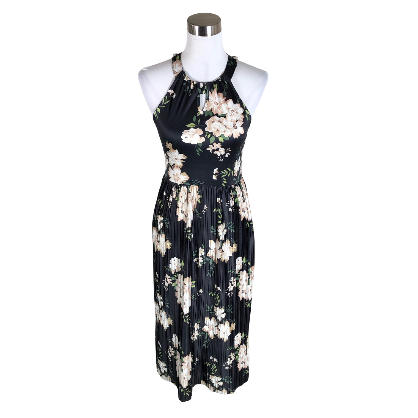 Unisex Anna Field - Schiffon dress, size 36 - Black (1)