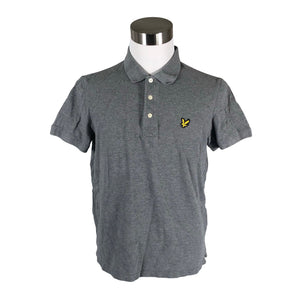 Unisex Lyle&Scott - Polo shirt, size L - Gray (1)