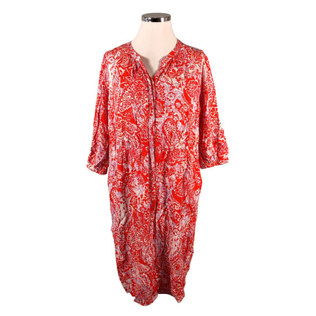 Unisex Gerry Weber - Schiffon dress, size 46 - Red ()