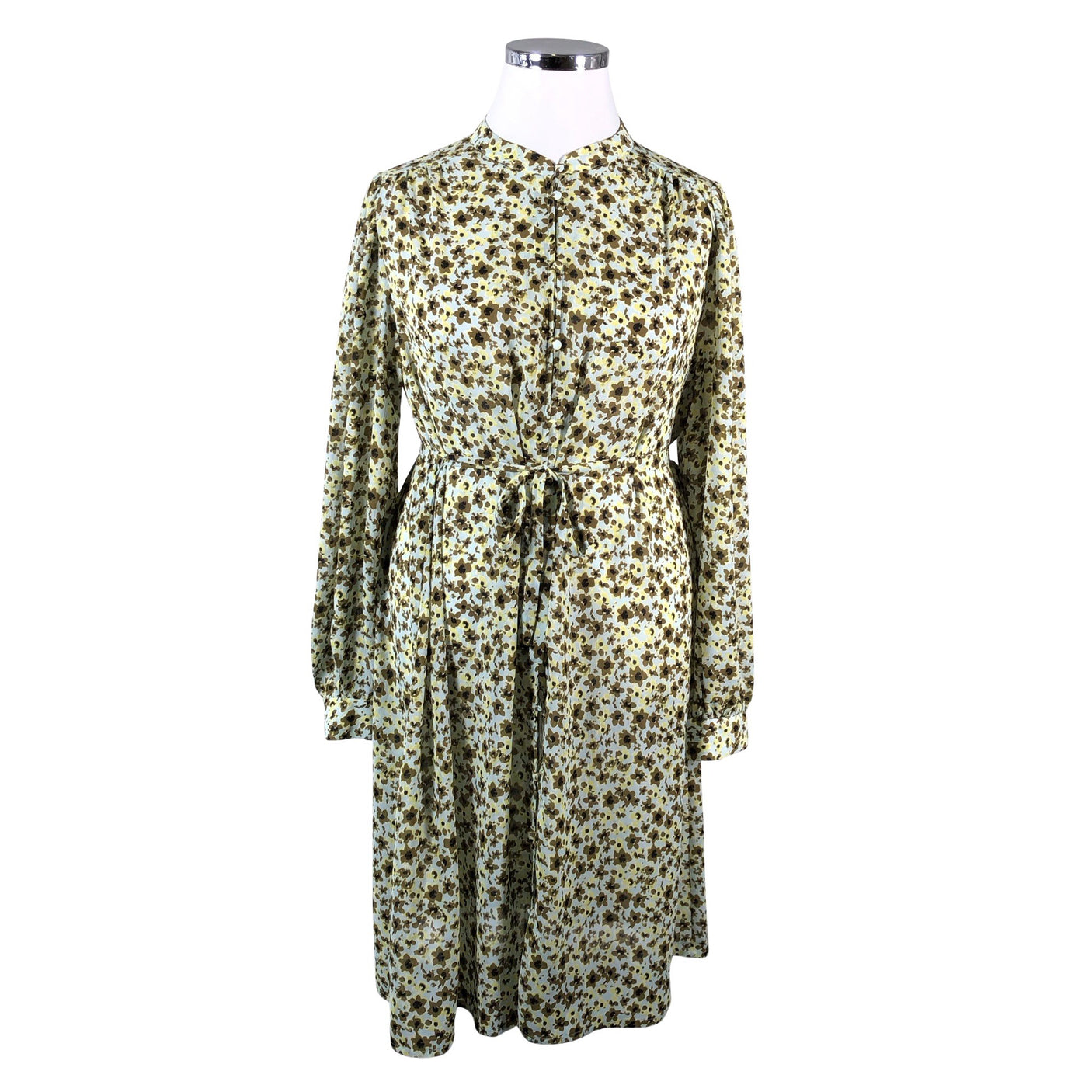 Unisex MSCH Copenhagen - Schiffon dress, size 46 - Light blue (1)