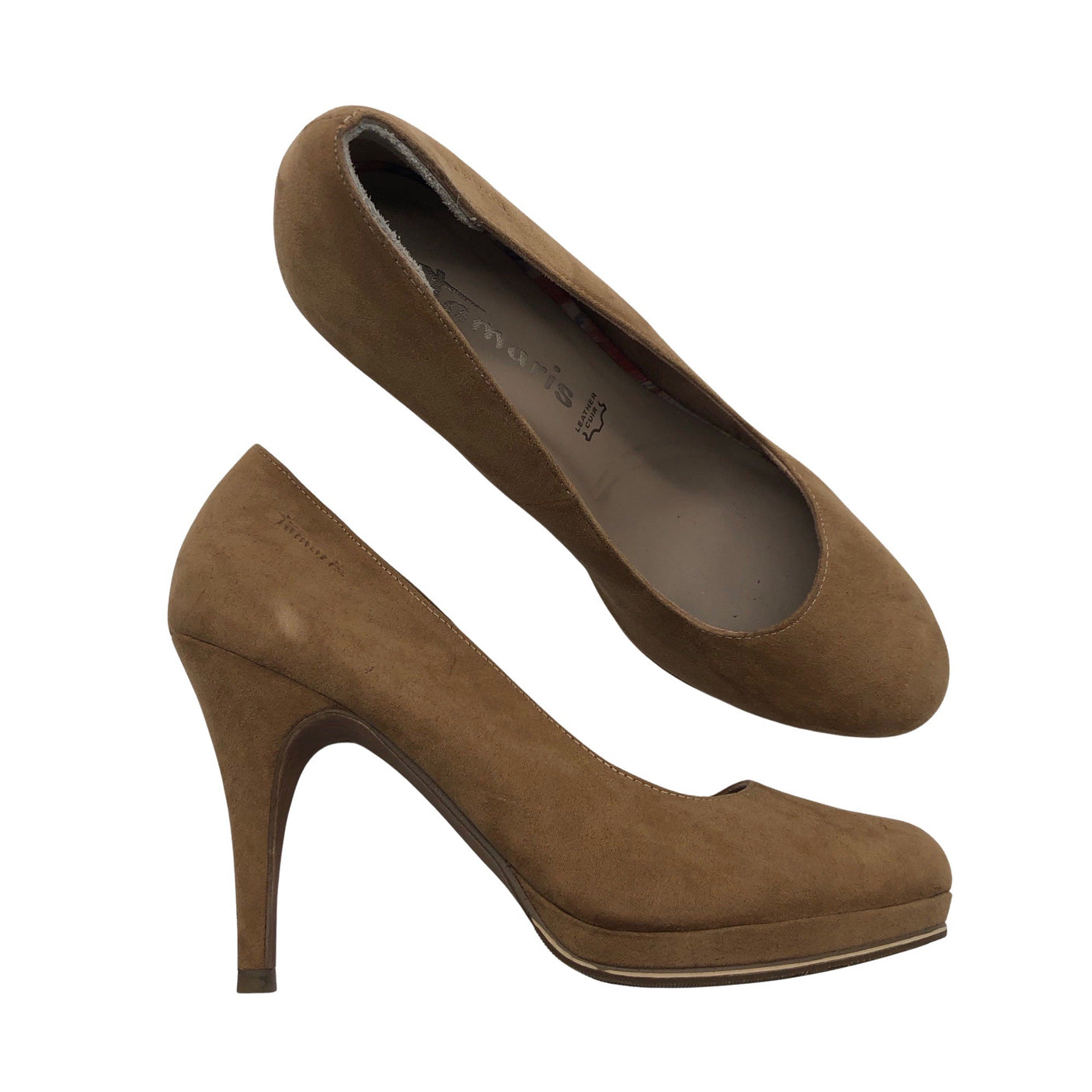 Unisex Tamaris - High heels, size 40 - Brown (1)