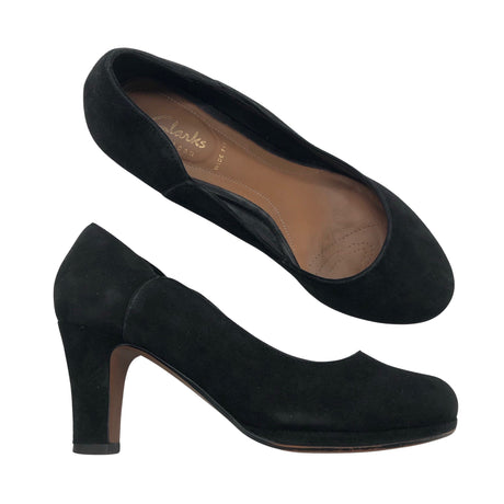 Unisex Clarks - High heels, size 38 - Black ()