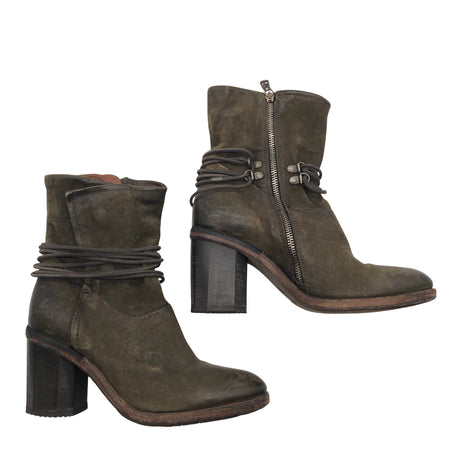 Unisex A.S.98 - Ankle boots, size 40 - Green ()