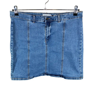 Unisex Jackpot - Denim skirt, size 42 - Blue (1)