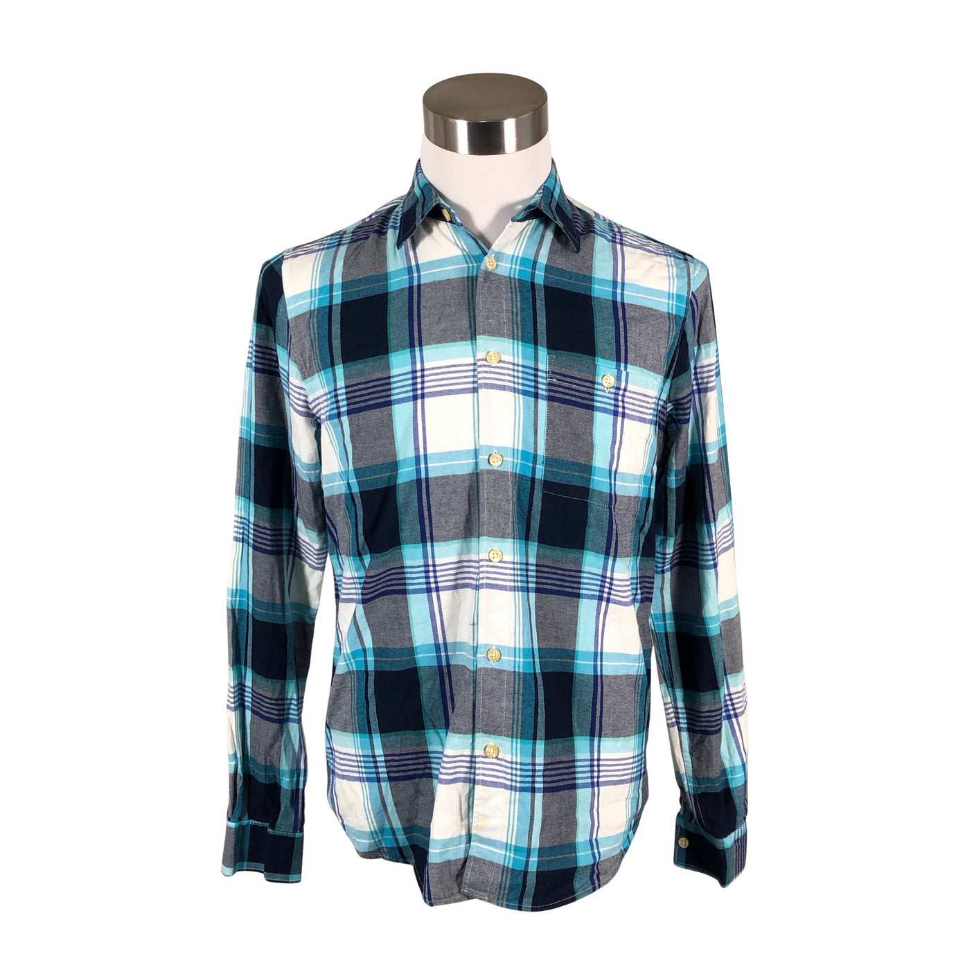 Unisex Vailent - Collared shirt, size M - Blue (1)