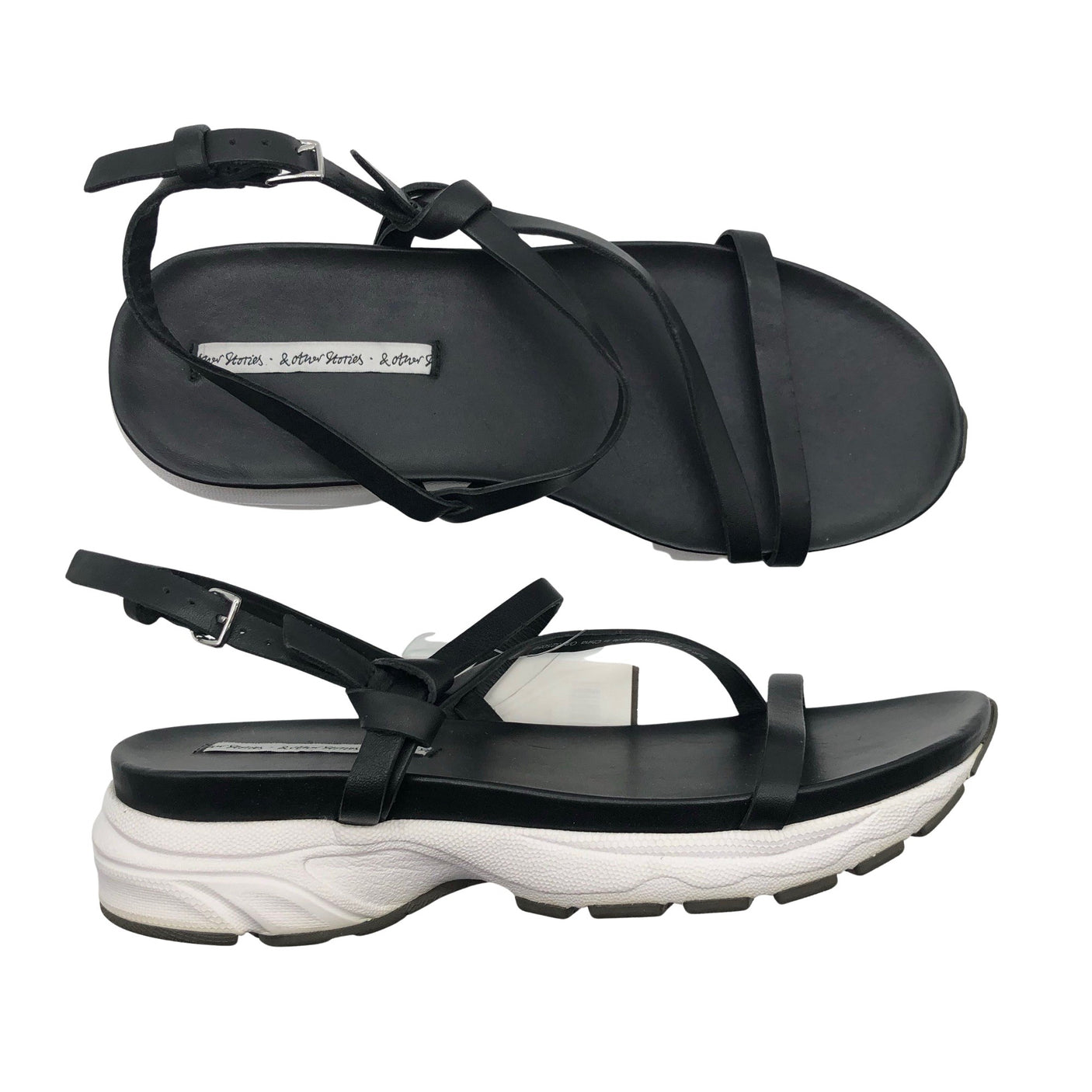 Unisex &Other Stories - Sandals, size 41 - Black (1)