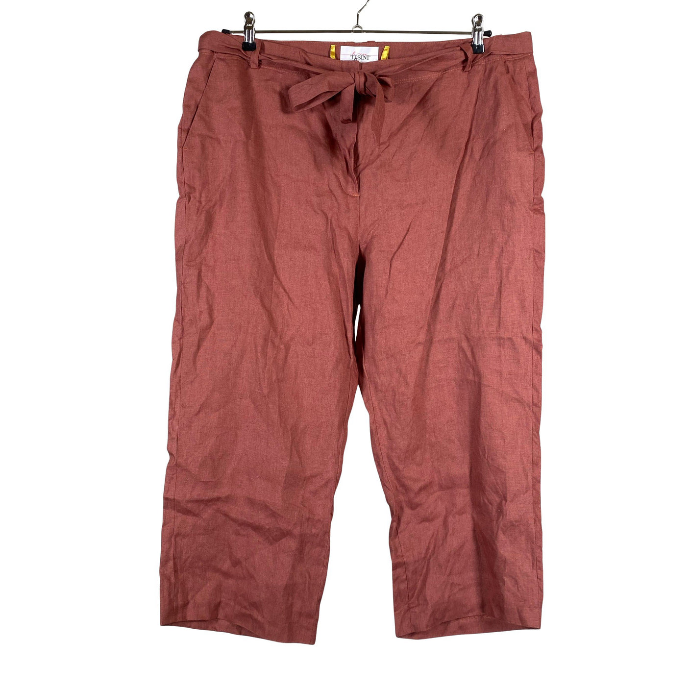Unisex Linea Tesini - Capri pants, size 48 - Brown (1)