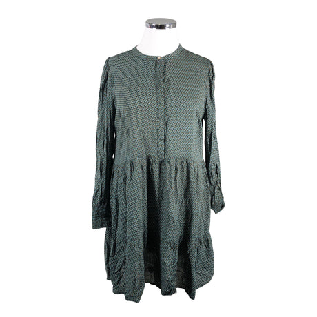 Unisex Free Quent - Schiffon dress, size 44 - Green ()