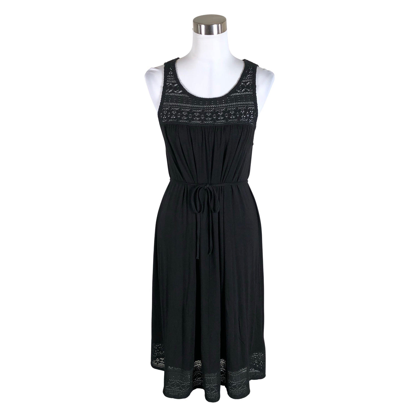 Unisex Aventura - Tricot dress, size 38 - Black (1)