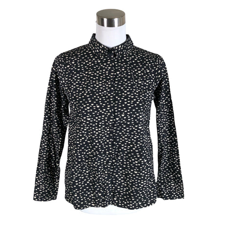 Unisex Papu - Collared shirt, size 34 - Black ()