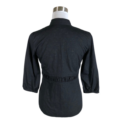 Unisex Tom Tailor - Short-sleeved blouse, size 36 - Black (2)