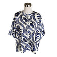 Unisex Milano Italy - Short-sleeved blouse, size 40 - White ()