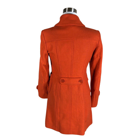 Unisex Sisley - Wool coat, size 38 - Orange (2)