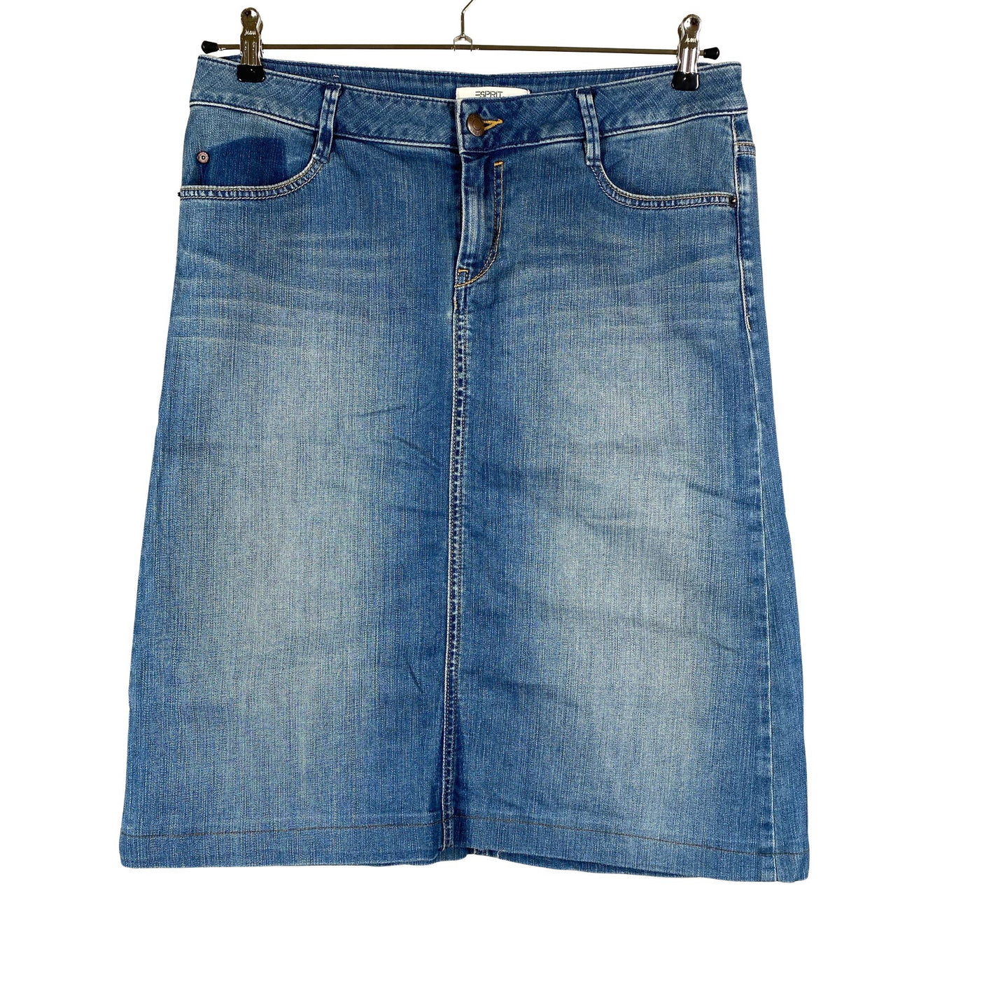 Unisex Esprit - Denim skirt, size W30 - Blue (1)