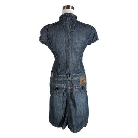 Unisex Esprit - Denim dress, size 38 - Blue (2)