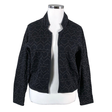 Unisex NOSH - Sweat jacket, size 46 - Black ()