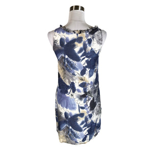 Unisex Esprit - Schiffon dress, size 34 - Blue (2)