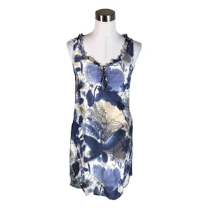 Unisex Esprit - Schiffon dress, size 34 - Blue (1)