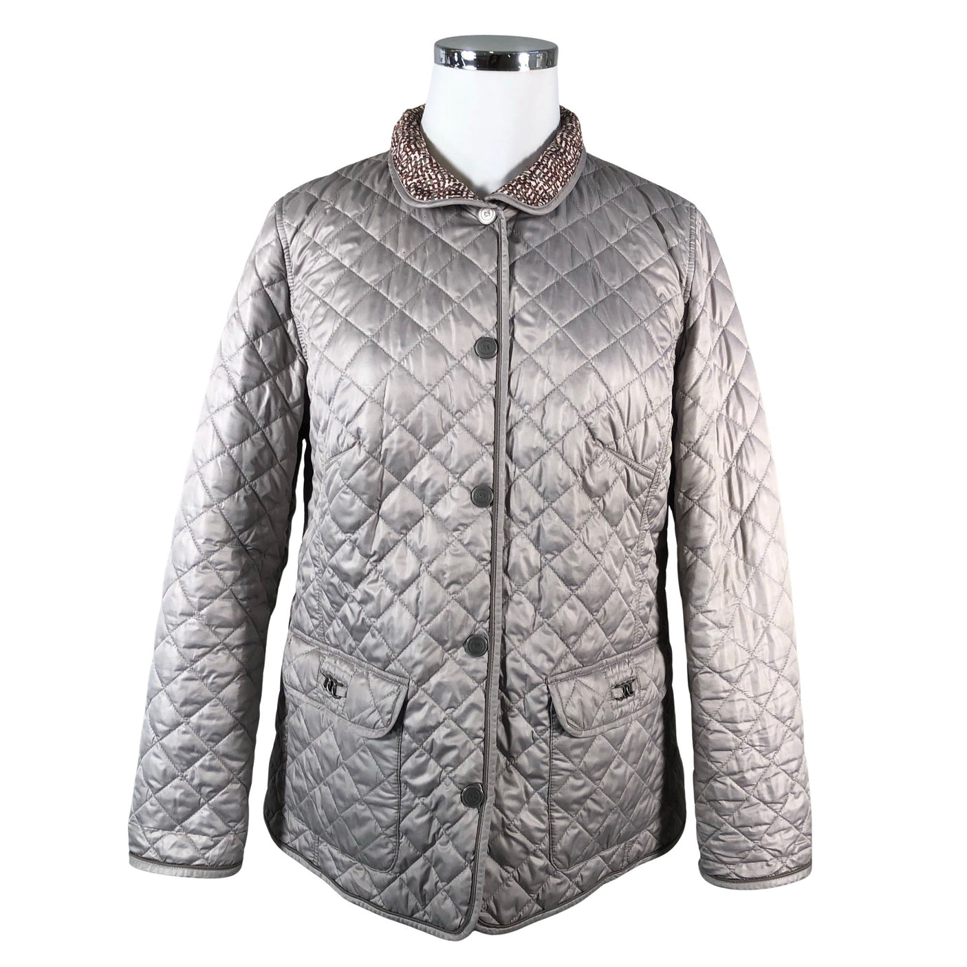 Unisex Barbara Lebek - Quilted jacket, size 44 - Gray (1)