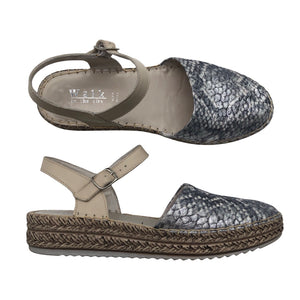 Unisex Walk in the City - Sandals, size 38 - Gray (1)